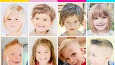 Hairstyles for all 4 Types of Children